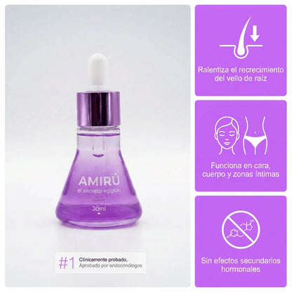 Amirú® - Anti Vellos Egipcio con Raiz de Cyperus