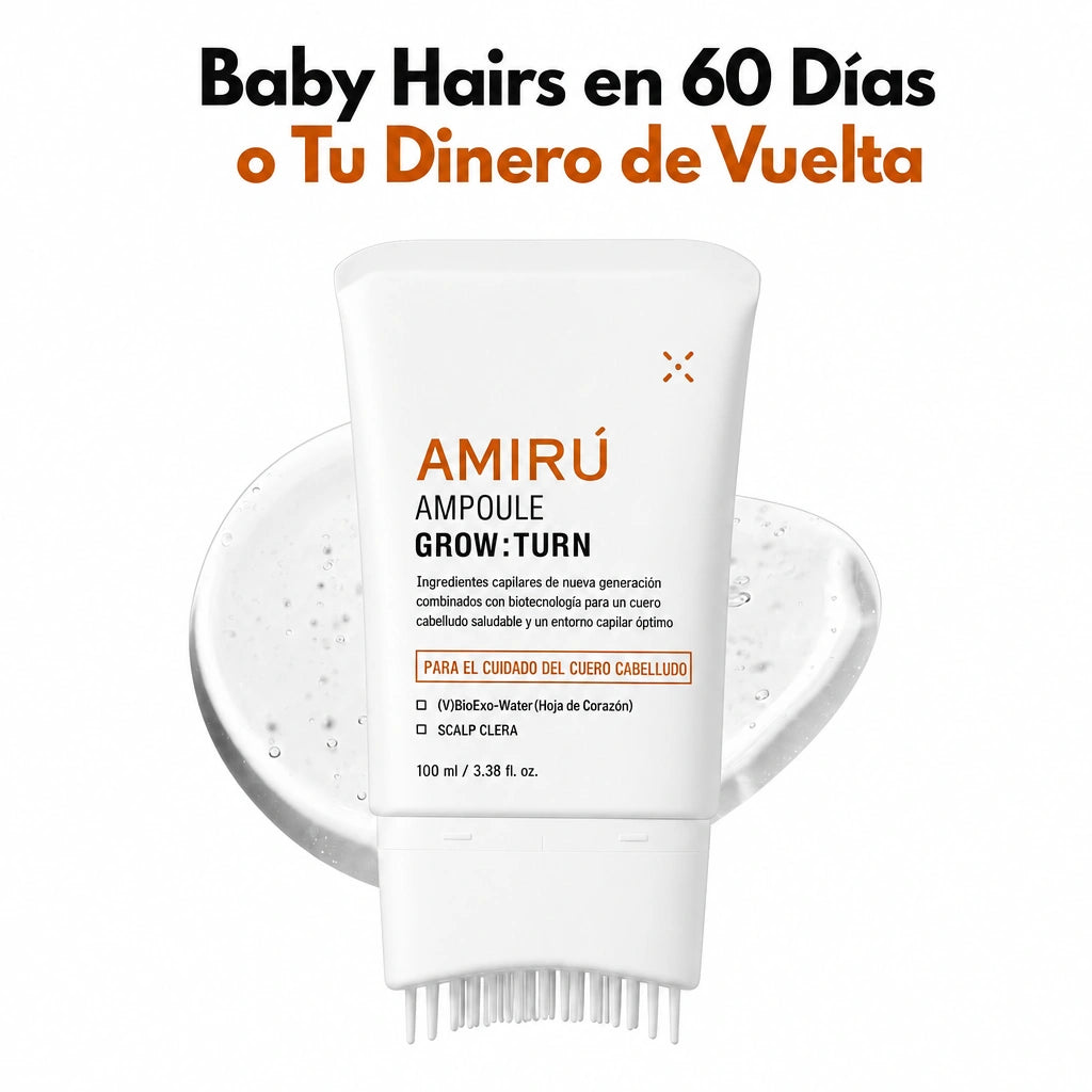 Serum Capilar Amiru · Pack Reto Raíz